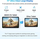 AEEZO 11 Inch Android 14 Tablet Octa-Core 12GB RAM
