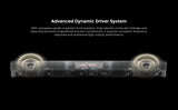 ULTIMEA 7.1.4ch Soundbar with 8" Wireless Subwoofer&2 Surround Speakers