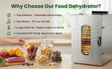 Commercial Food Dehydrator 20 Trays Large Food Dryer Machine for Jerky, Meat, Fruit
