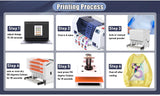 A3 Plus XP600 DTF Printer,Direct to Film,2X-Speed Compared to L1800,5" LED Multi-Function Display