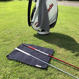 Golf Towel (16" X 21") Microfiber Waffle Pattern with Carabiner Clip, Golf Towels (20 Pack Black)