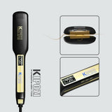 KIPOZI Professional Hair Straightener Titanium Flat Iron with Digital LCD Display Dual Voltage