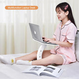 Oatsbasf Portable Laptop Stand Multi Function Notebook Tablet Lap Desk