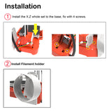 Easythreed 3D Printer K9 Easy To Use One-click Print Mainboard Magnetic Platform Desktop Mini Printer K7 For Beginner Kid Gift