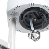 2 in 1 Facial Steamer Ionic Ozone Facial Steamer on Wheels with 5X Magnifying Lamp Hot Mist