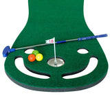 Putting Green Mats Set for Golf Putting Use Included 1 Putter Indoor Outdoor