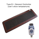 Electric Infrared Heat Therapy Pad Heated Jade Germanium Stone Massage