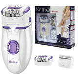 Electric Women Epilator Female Shaver Leg Body Hair Removal Lip MD DC PRINT