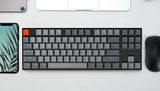 Keychron K8 A Wireless Bluetooth Mechanical Keyboard 87 Keys Gateron Switch White Backlight Keyboard