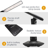 LAOPAO 10W QI Wireless Charging LED Desk Lamp USB Charging Port