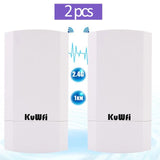 KuWfi 300Mbps 2.4Ghz Outdoor WiFi Bridge Wireless Router AP Repeater