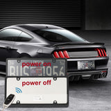 PTP Electronic License Plate Blur w/Frame + Bolts | 2pcs Front & Rear or 1 pc Rear Only Option