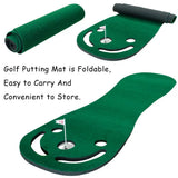 Putting Green Mats Set for Golf Putting Use Included 1 Putter Indoor Outdoor