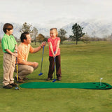 Putting Green Mats Set for Golf Putting Use Included 1 Putter Indoor Outdoor