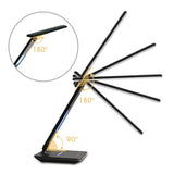 LAOPAO 10W QI Wireless Charging LED Desk Lamp USB Charging Port