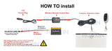 PTP Electronic License Plate Blur w/Frame + Bolts | 2pcs Front & Rear or 1 pc Rear Only Option