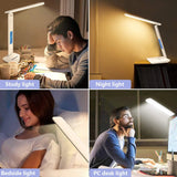 LAOPAO 10W QI Wireless Charging LED Desk Lamp With Calendar