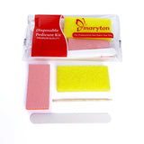 800 Sets/Carton Disposable Pedicure Kits Nail Sets Sand File Buffer Sponge
