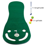 Putting Green Mats Set for Golf Putting Use Included 1 Putter Indoor Outdoor
