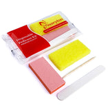 800 Sets/Carton Disposable Pedicure Kits Nail Sets Sand File Buffer Sponge