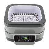 Ultrasonic Digital cleaner Baskets Jewelry Watches Dental Heating Mute MD DC PRINT