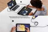 GAOMON PD1320 13.3 Inch Portable Monitor Full Laminated HD 86% NTSC Color Gamut Graphics Tablet Display