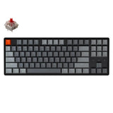 Keychron K8 A Wireless Bluetooth Mechanical Keyboard 87 Keys Gateron Switch White Backlight Keyboard