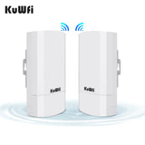 KuWfi 300Mbps Outdoor CPE Bridge 2.4Ghz Wireless WiFi Router