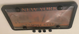 1st Gen. Phantom Tag Protector Tinted License Plate Cover & Black Frame + Bolt Caps