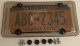 Phantom Tag Protector 3rd Gen. Tinted License Plate Cover w/Bolts & Black Bolt Caps