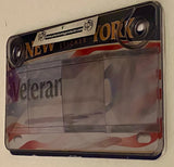 Motorcycle 4Th Gen. Phantom Tag Protector Tinted/Smoked License Plate Privacy Shield