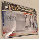 Motorcycle 4Th Gen. Phantom Tag Protector Clear License Plate Privacy Shield