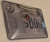 Motorcycle 3rd Gen. Phantom Tag Protector Tinted/Smoked License Plate Privacy Shield