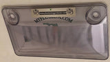 Motorcycle 3rd Gen. Phantom Tag Protector Tinted/Smoked License Plate Privacy Shield
