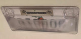 Motorcycle 3rd Gen. Phantom Tag Protector Clear License Plate Privacy Shield