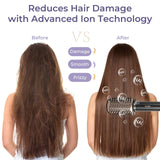 6-in-1 Multifunctional Hot Air Comb, Interchangeable Brush Head, Negative Ion Hair Dryer Brush and Styler, 110,000 Inorganic Electric Brush with High Speed, Frizzless Hot Air Quick Drying, Professional
