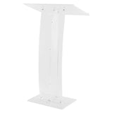 43.31 Inch Acrylic Clear Conference Podium School Speech Lectern Podium f