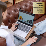 Desk for Laptop Laptop Tray with Cushion, Portable Lap Desk for Lap, Adjustable Lapdesk