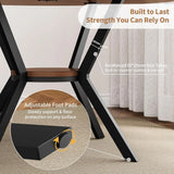 Seating for Four: Farmhouse-Style Kitchen Table with Storage