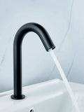 Suguword Chrome Infrared Sensor Basin Sink Faucet Touchless Automatic Touch Free Water Saving Sensor Deck Mount Sense Mixer Tap
