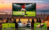 150 inch Projector Screen with Stand for Sports events & Football Match