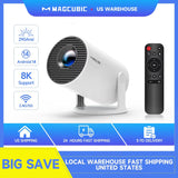 HD Native 720P 290 ANSI BT5.4 Android 14 Home Theater Outdoor Projector