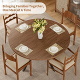 Seating for Four: Farmhouse-Style Kitchen Table with Storage