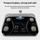 Body Fat Scale Smart Wireless Digital Bathroom Weight Scale Body Composition Analyzer With Smartphone