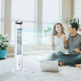40" Evaporative Air Cooler with Water Tank, 3-In-1 Ice Cooling Fan for Home