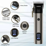 Solimpia hair clipper set T blade hair barber clippers gentleman hair cutting machine