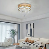 VETRULUS Luxury Crystal Chandelier Lustre Design Gold Modern Led Ceiling Light