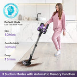 INSE S10 Cordless Vacuum Cleaner 45Kpa, 6-in-1 Up to 50Min for Carpet Pet