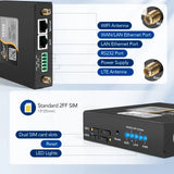 YF325 Rugged Industrial WIFI VPN Router Dual Sim 4G LTE Router with Sim Card