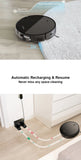 Robot Vacuum Cleaner Combo and Mop 6000PA Strong Suction for Pet Hair